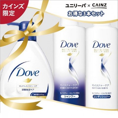 Bộ dầu tắm gội Dove Set 3