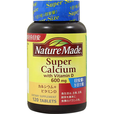 Nature made Super calcicum with vitamin D - thực phẩm chức năng bổ sung canxi tự nhiên