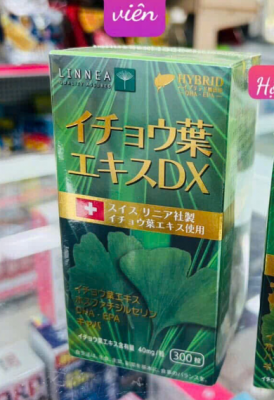 Viên uống Ichoha Ekisu Plus 300 viên (Tăng cường tuần hoàn máu não, trí nhớ)