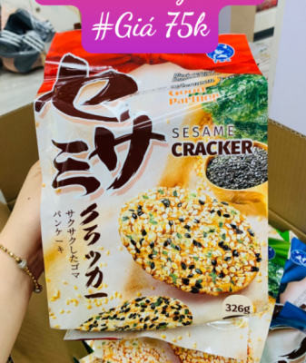 Bánh hạt hỗn hợp rong biển Good Partner Sesame Cracker 326g
