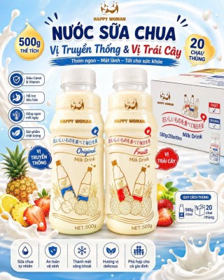 Sữa Chua Uống Nhật Bản Happy Woman
